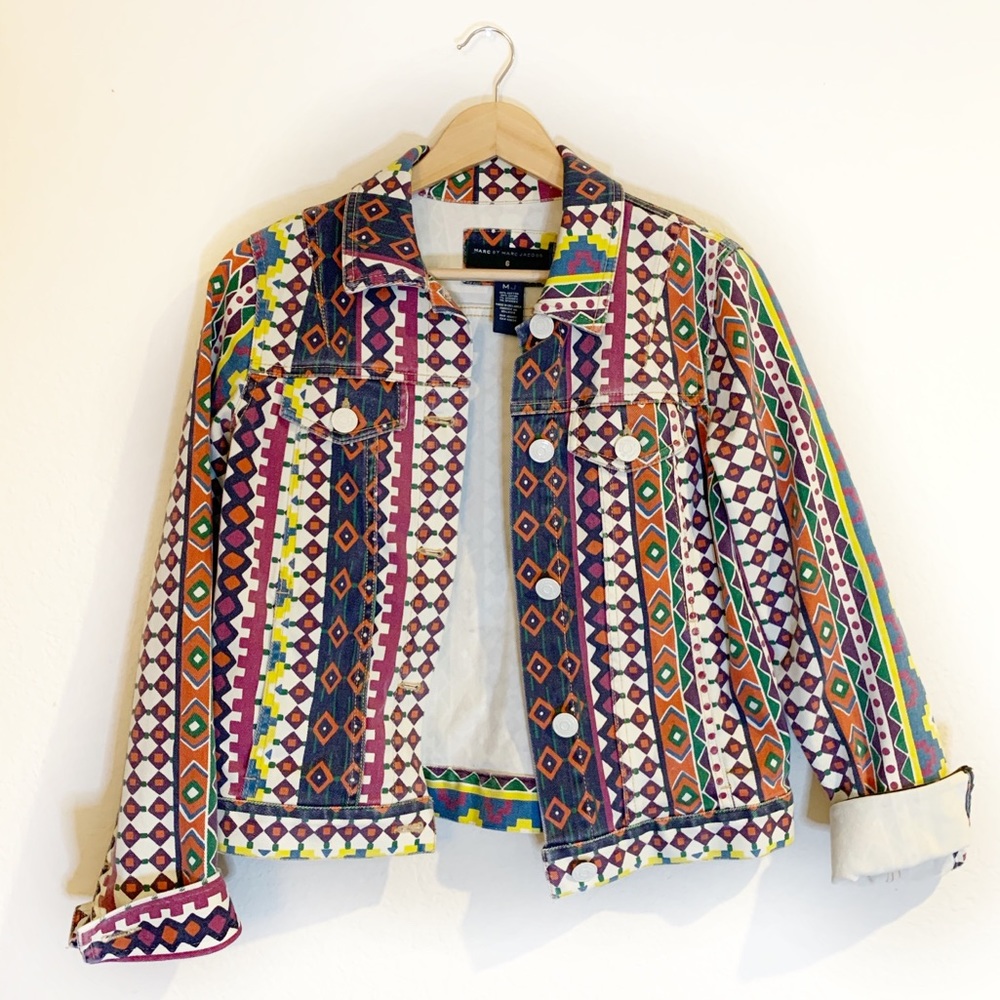 Marc by Marc Jacobs | Aztec Denim Jacket